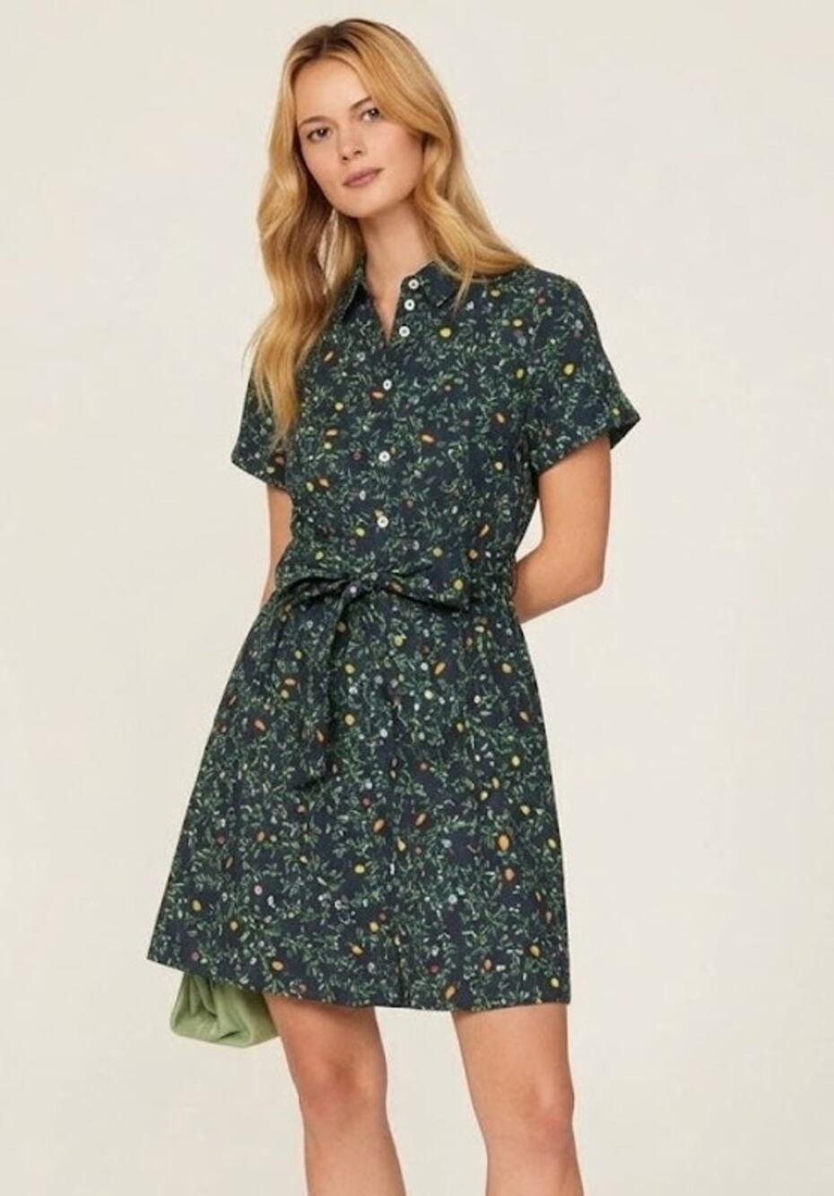 HILL HOUSE HOME Midnight Garden Laura Dress Size XXS NWT